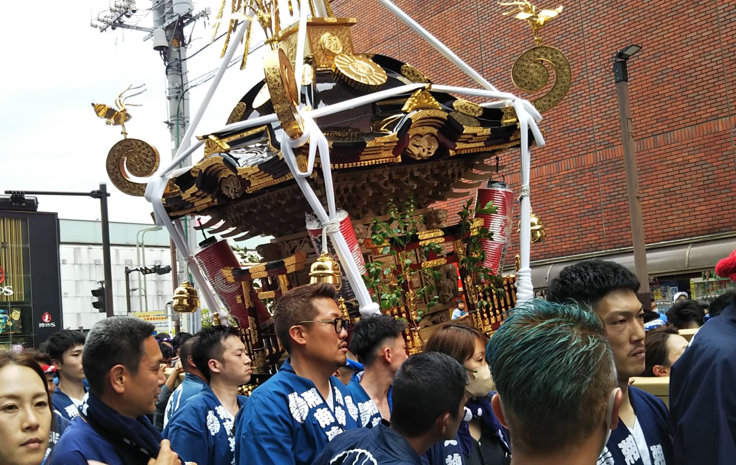 Mikoshi procession