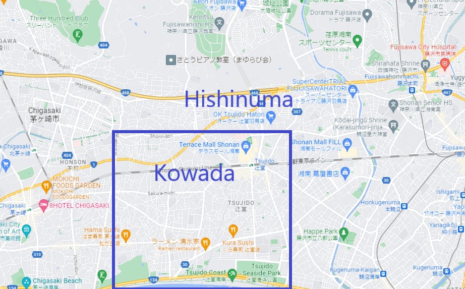 Kowada area