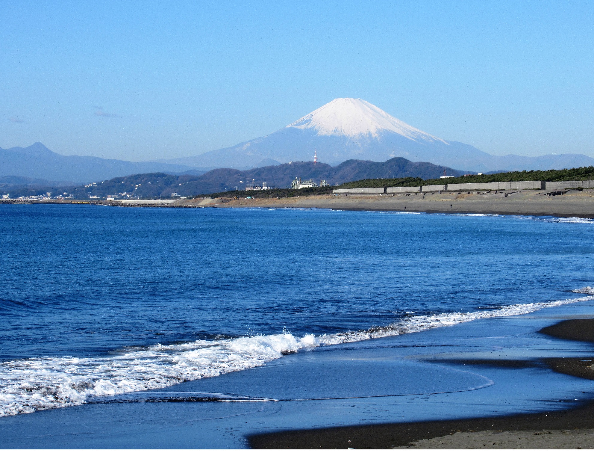 Mt. Fuji and Nishihama Beach
