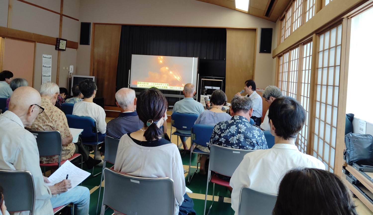 Lecture at Ikoino-sato 